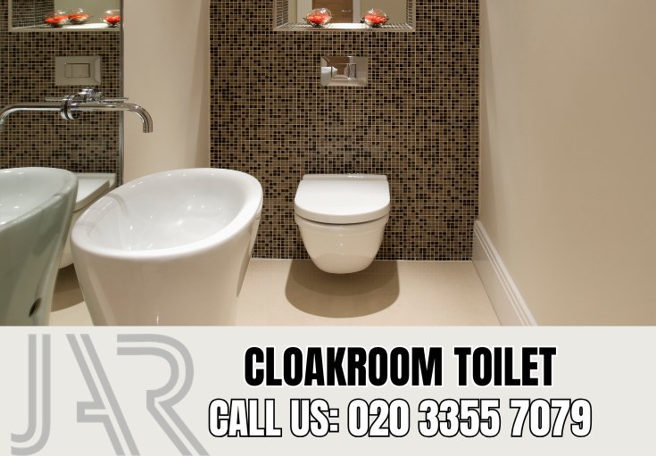 Cloakroom and Downstairs Toilet Installation by Kingstonuponthames Bathroom Fitters